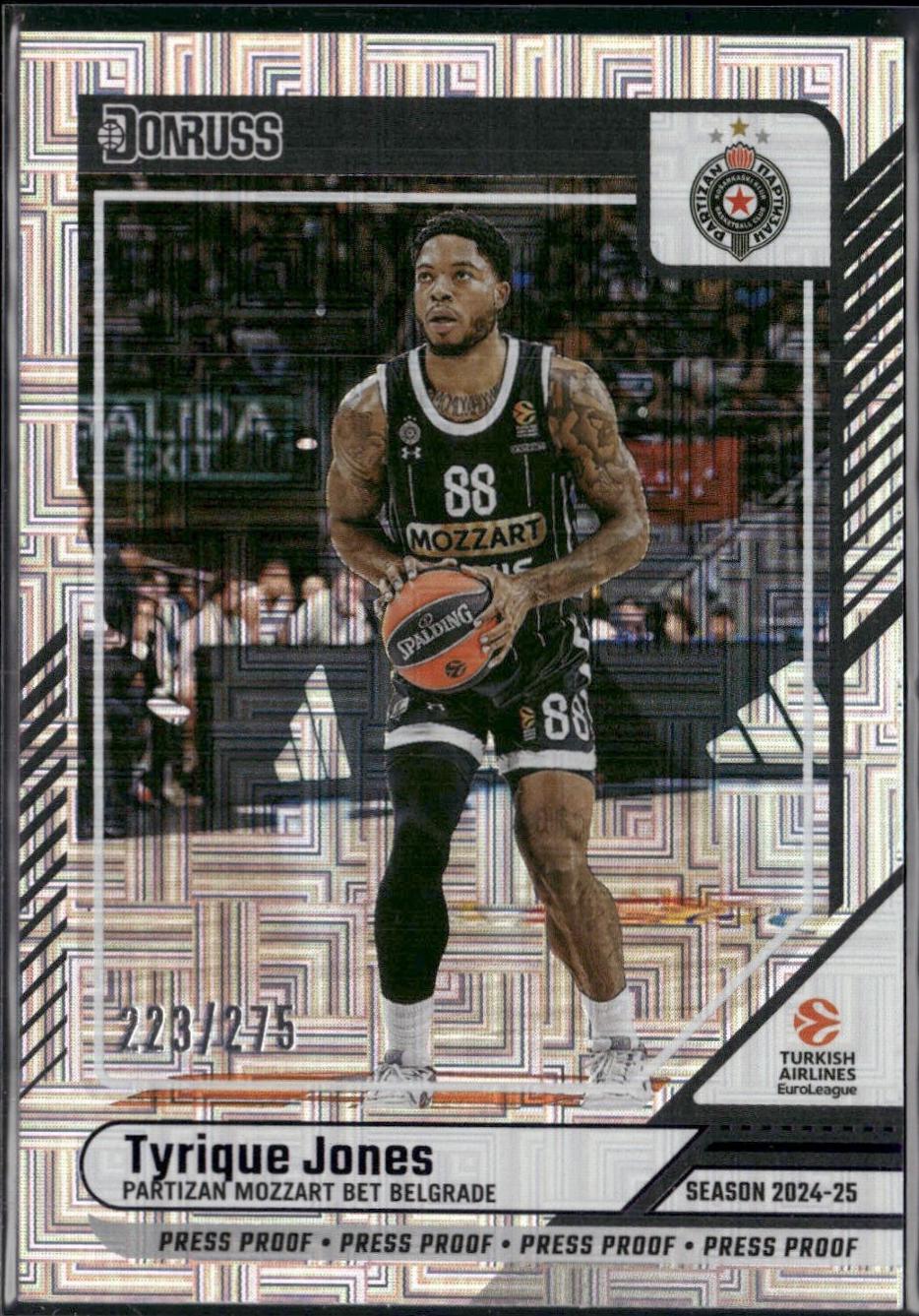 Tyrique Jones [Purple Press Proof] #117