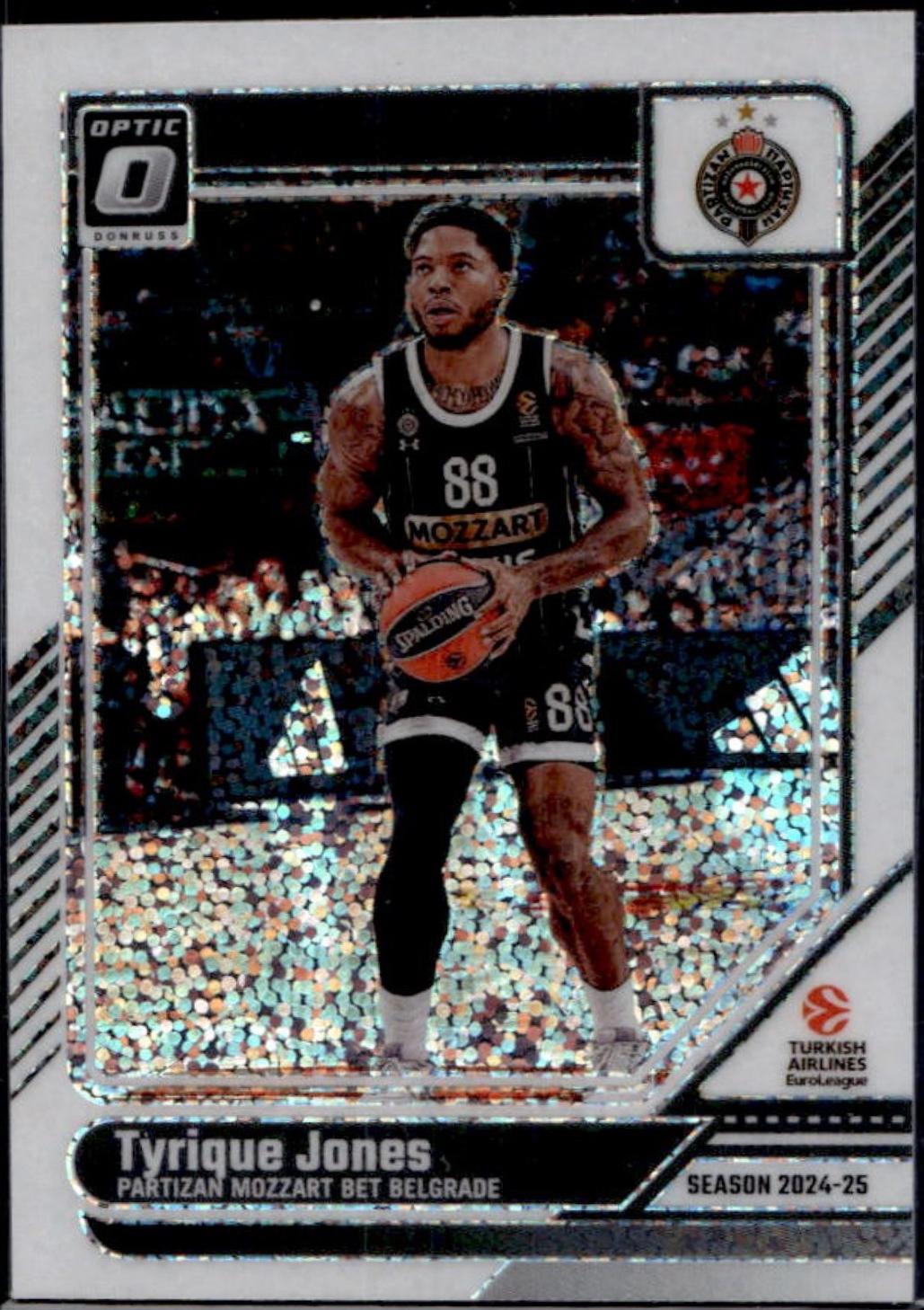 Tyrique Jones [White Sparkle Optic] #117