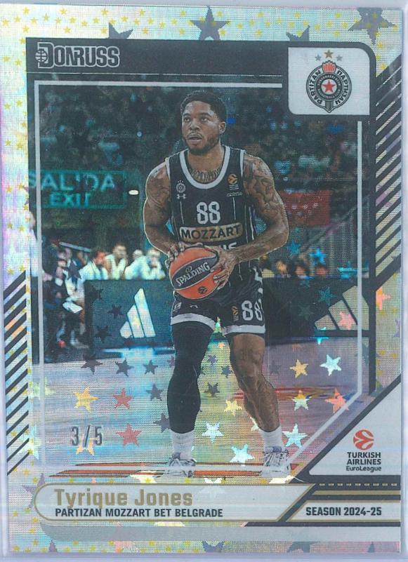 Tyrique Jones [Yellow Stars] #117