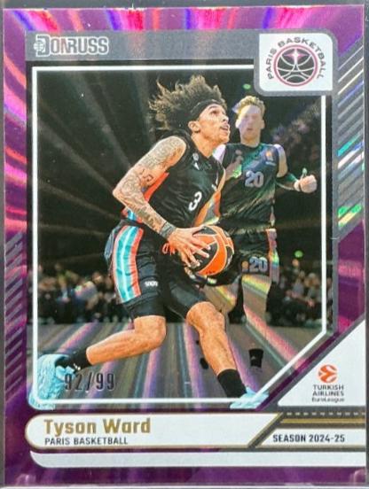 Tyson Ward [Purple Laser] #75
