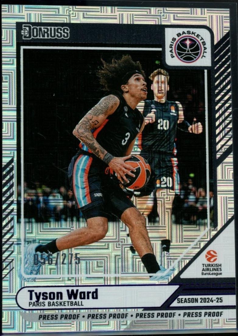 Tyson Ward [Purple Press Proof] #75