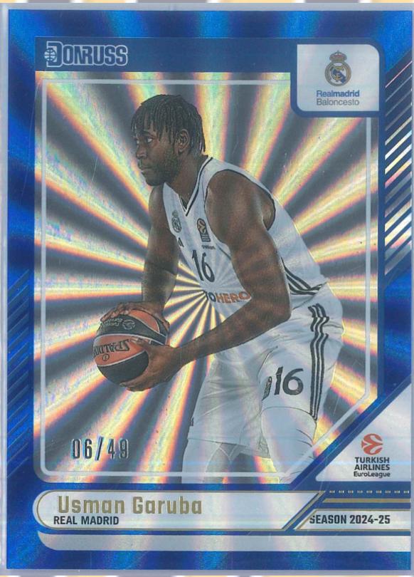Usman Garuba [Holo Blue Laser] #29