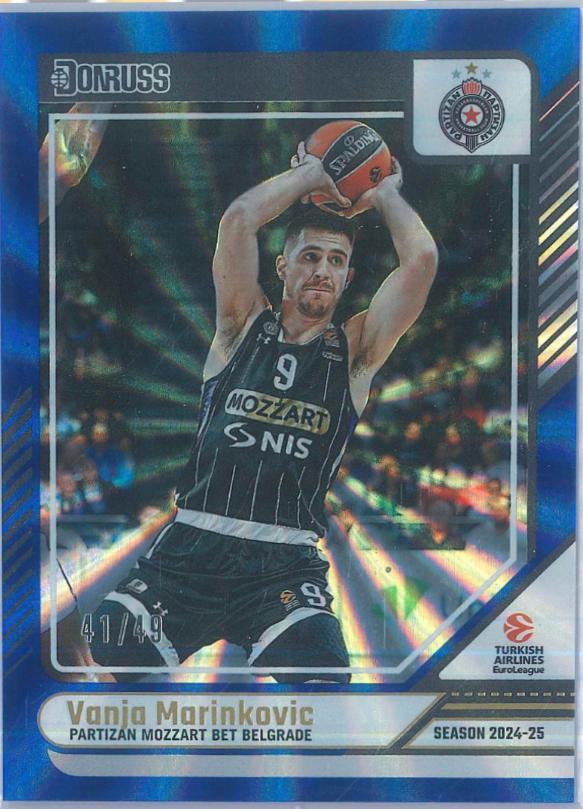 Vanja Marinkovic [Holo Blue Laser] #128