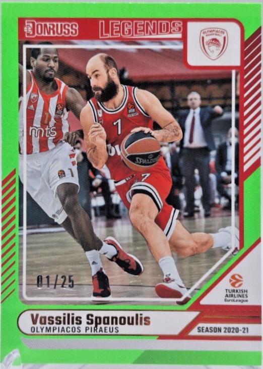 Vassilis Spanoulis [Neon Green Flood] #177