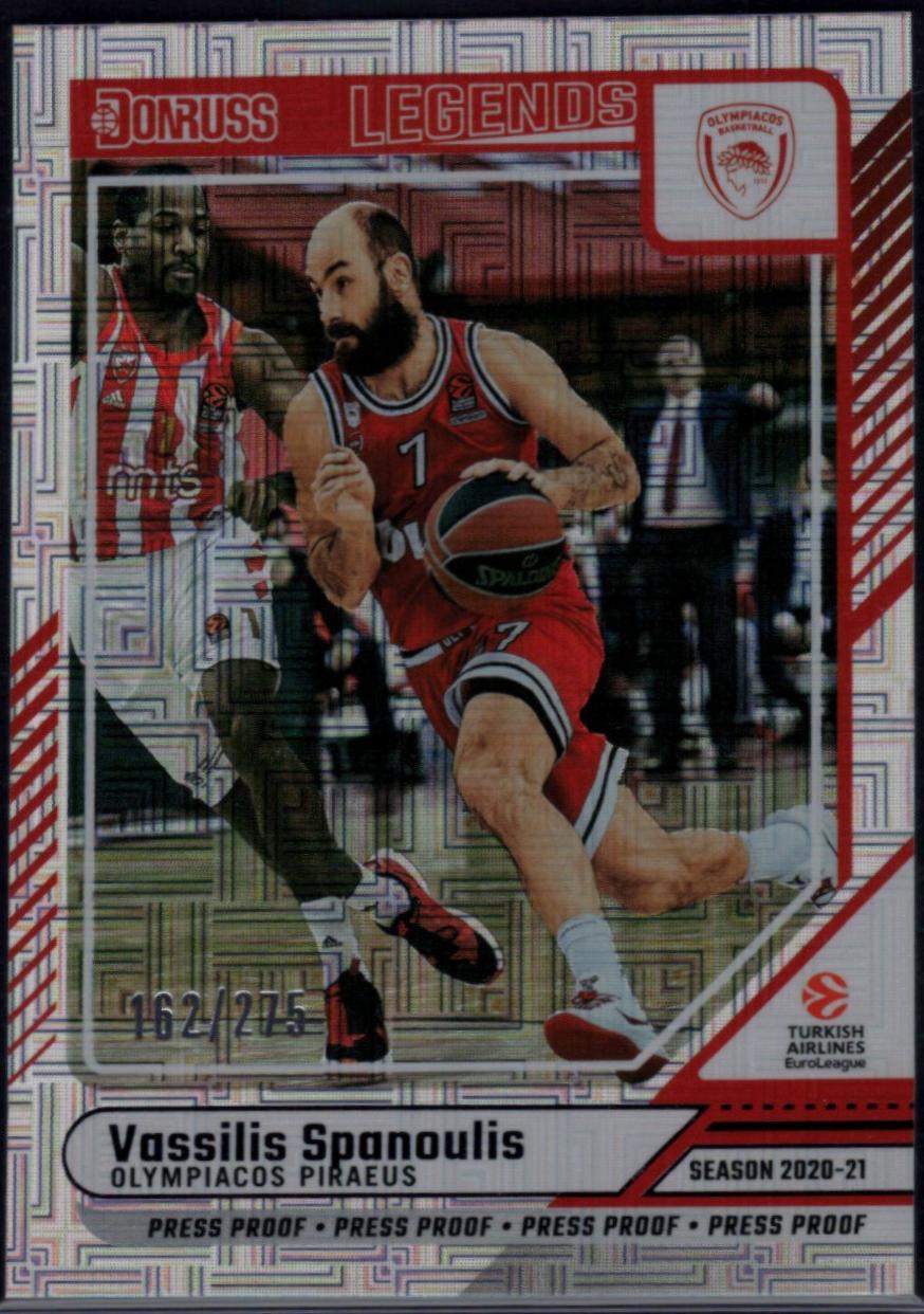 Vassilis Spanoulis [Purple Press Proof] #177