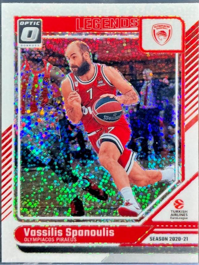 Vassilis Spanoulis [White Sparkle Optic] #177