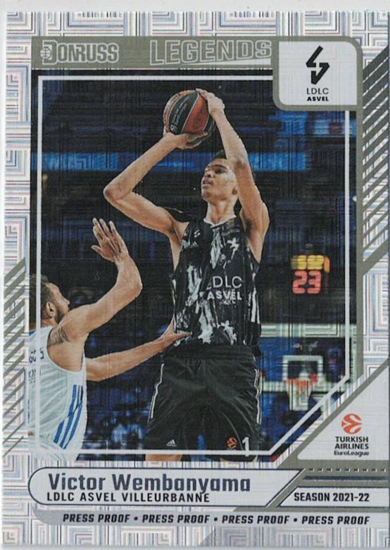 Victor Wembanyama [Silver Press Proof] #161