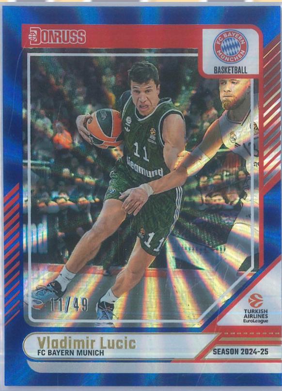 Vladimir Lucic [Holo Blue Laser] #17
