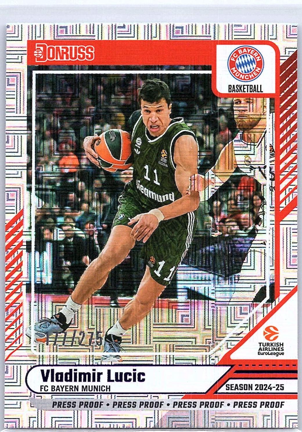 Vladimir Lucic [Purple Press Proof] #17