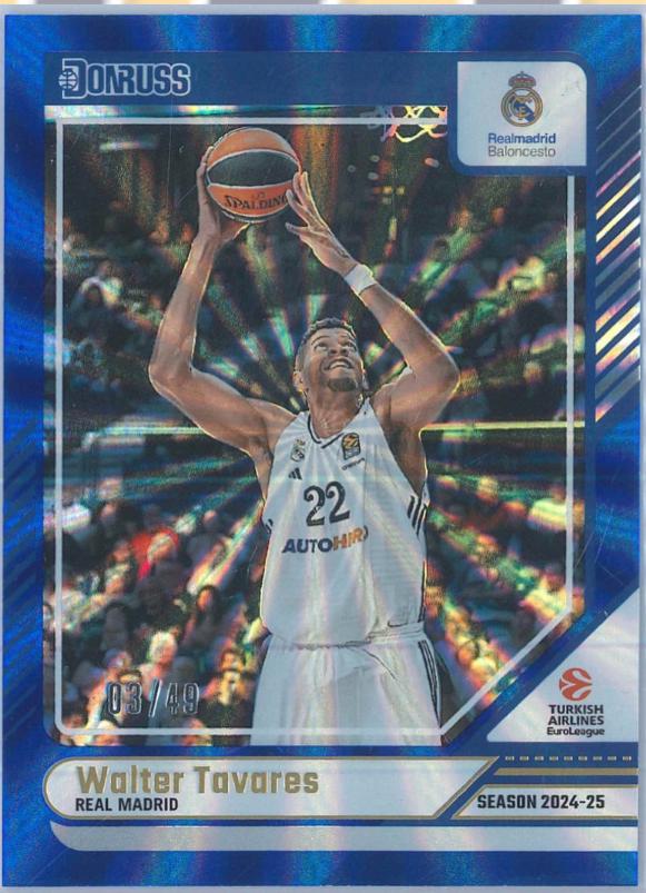 Walter Tavares [Holo Blue Laser] #82
