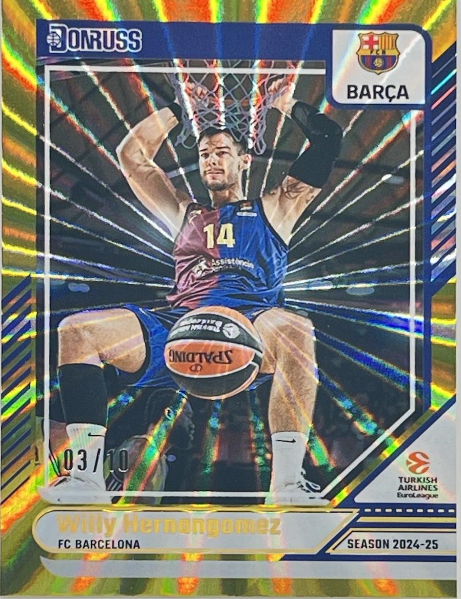 Willy Hernangomez [Gold Laser] #40