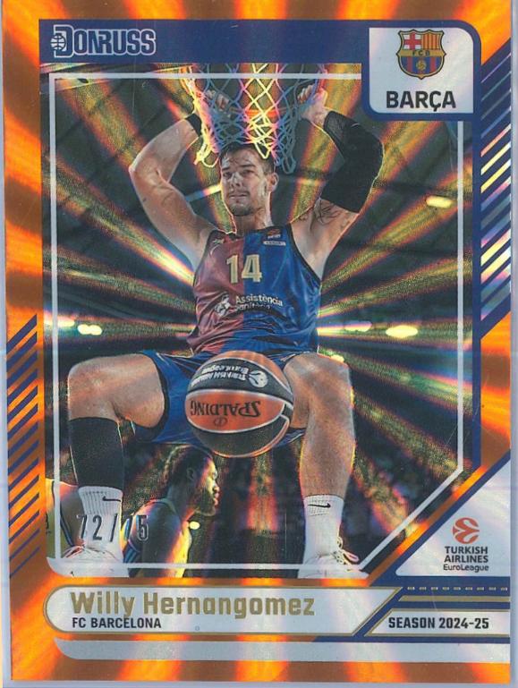Willy Hernangomez [Orange Laser] #40