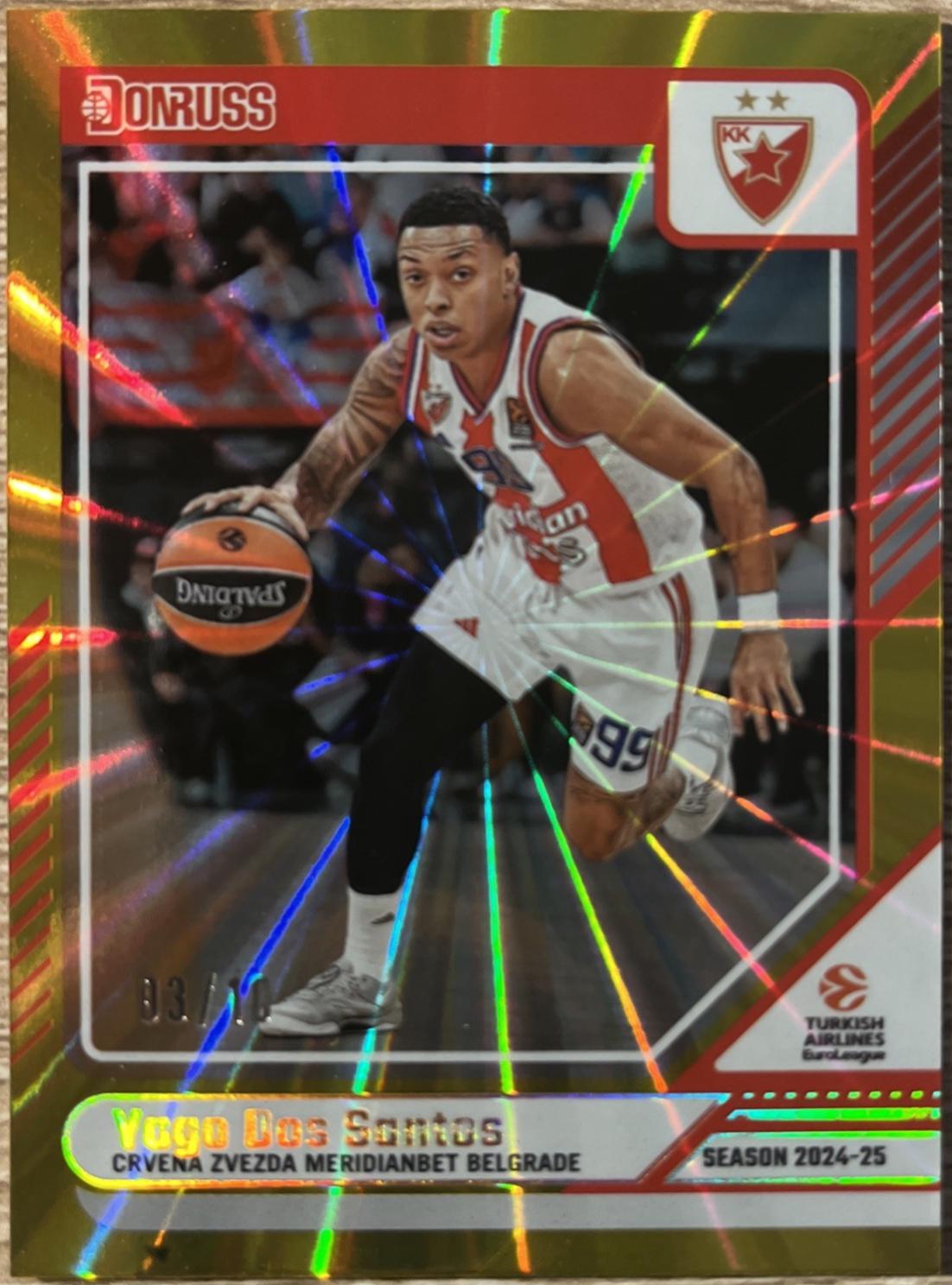 Yago Dos Santos [Gold Laser] #12