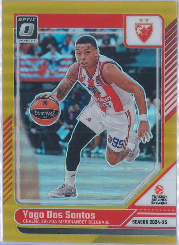 Yago Dos Santos [Gold Optic] #12