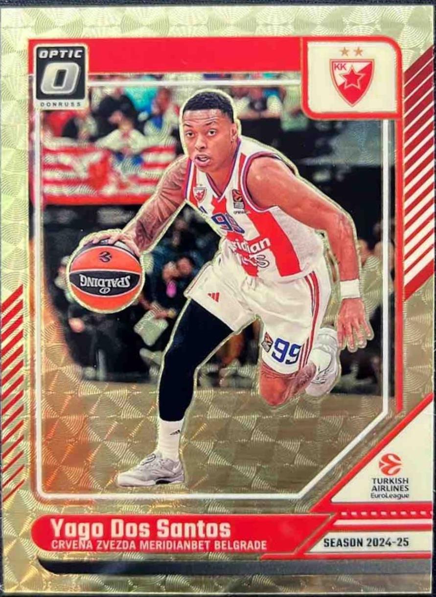 Yago Dos Santos [Gold Vinyl Optic] #12
