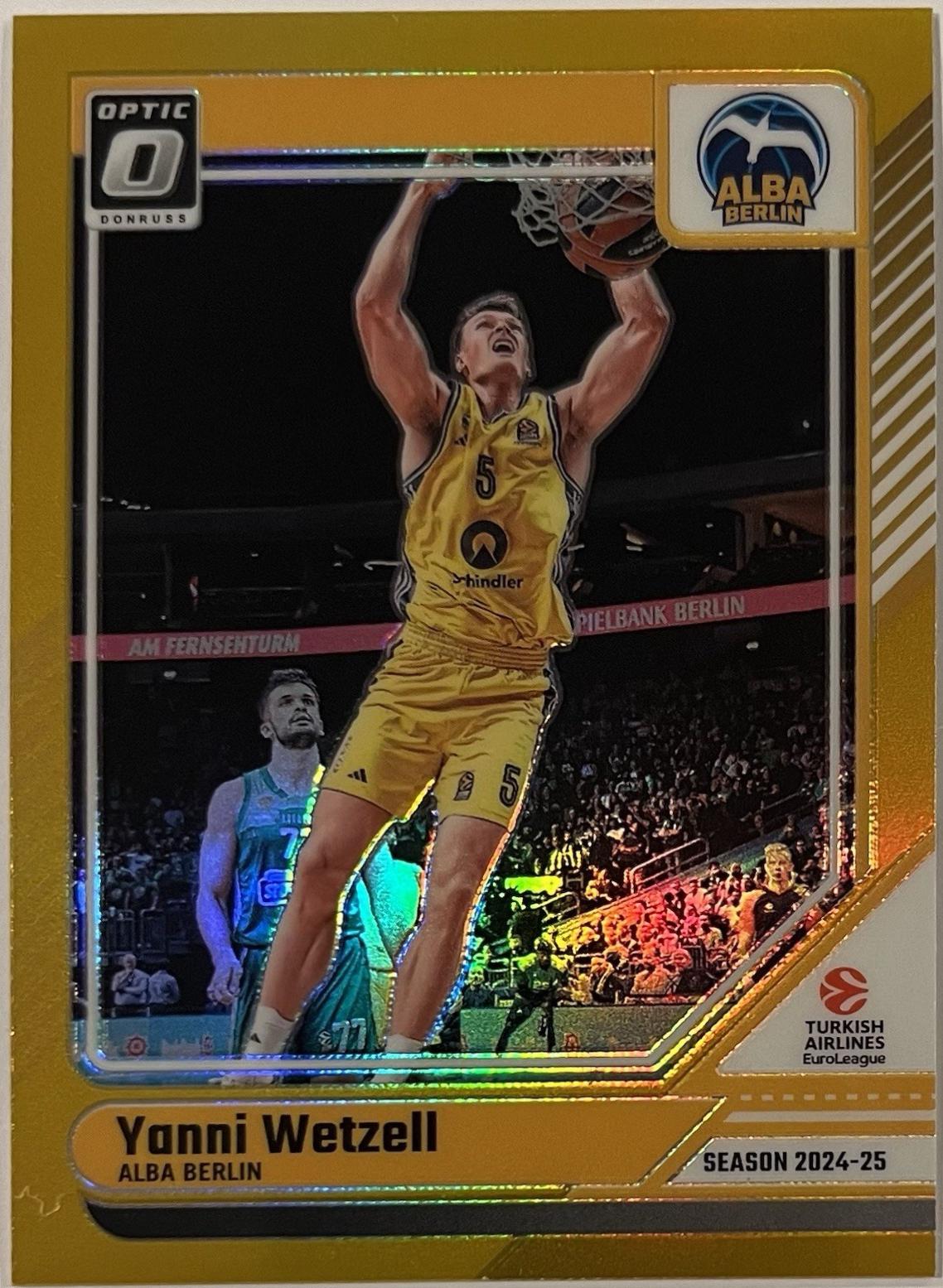 Yanni Wetzell [Gold Optic] #112