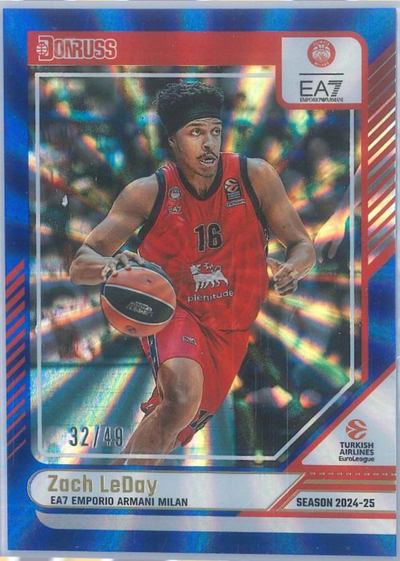 Zach LeDay [Holo Blue Laser] #23