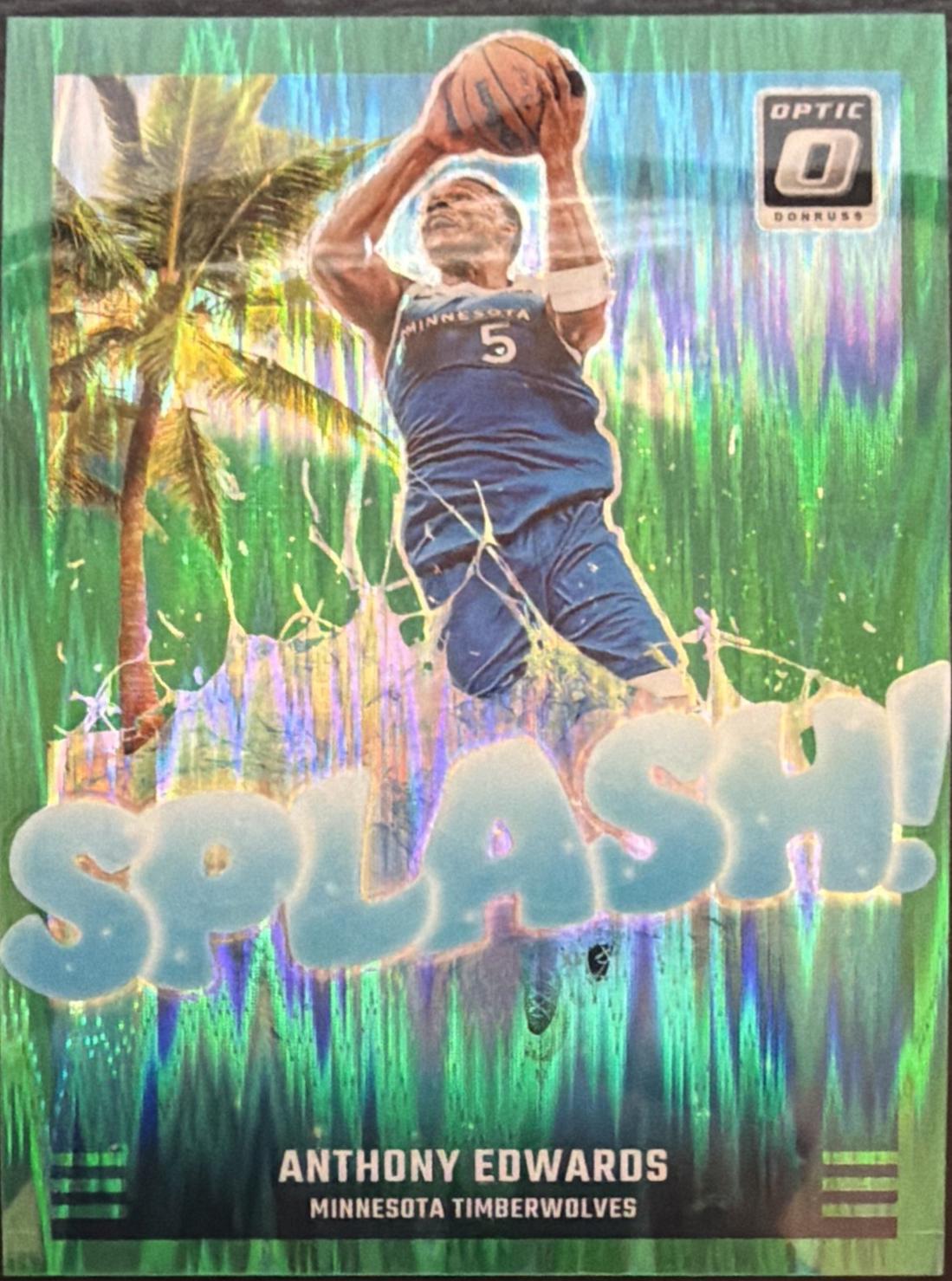 Anthony Edwards [Green Shock] #7