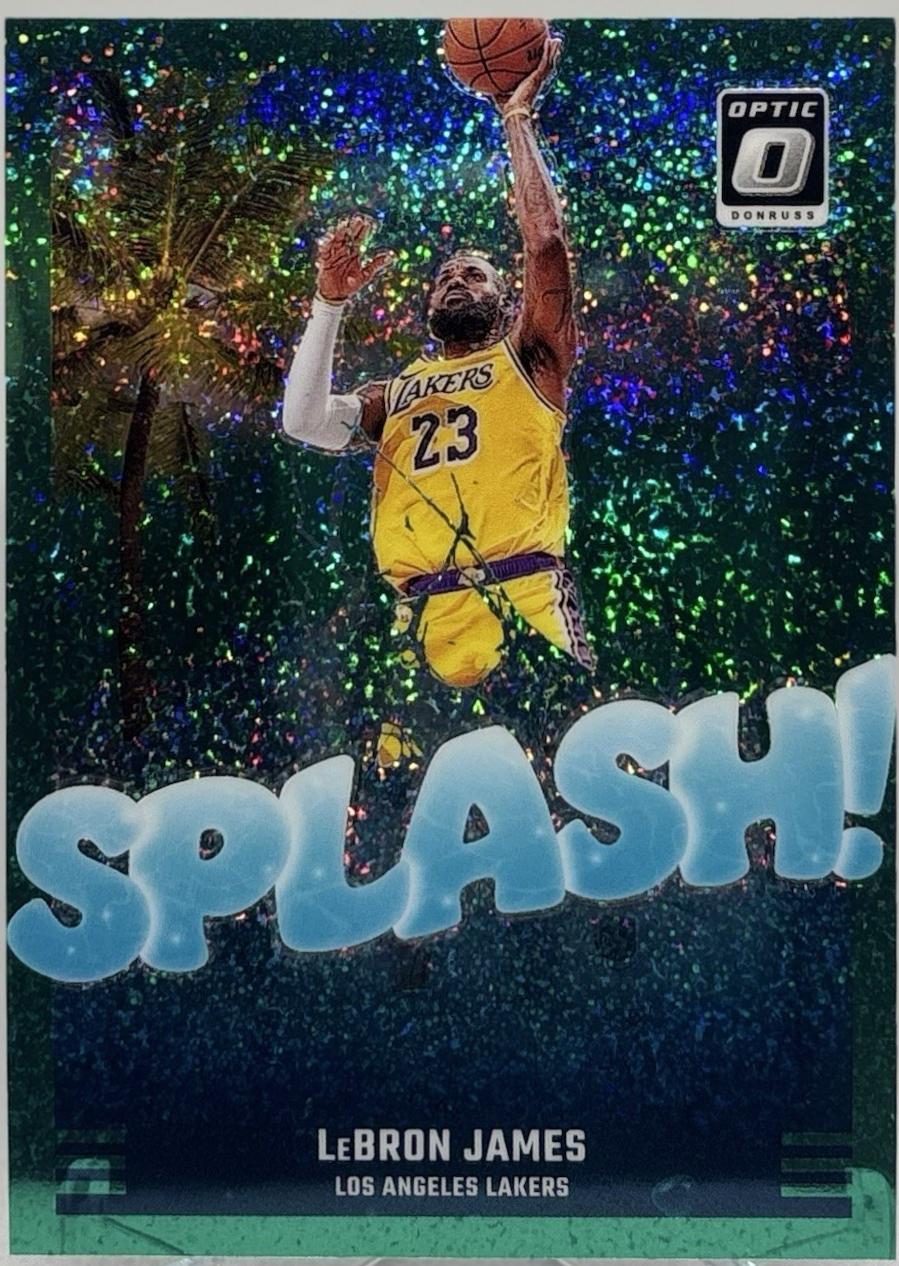 LeBron James [Green Glitter] #5