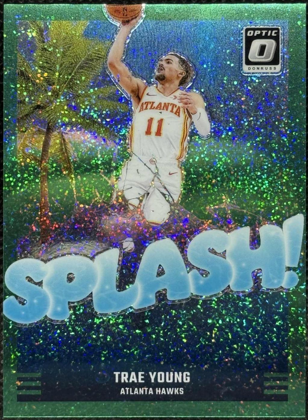 Trae Young [Green Glitter] #9
