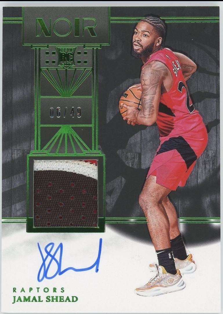 Jamal Shead [Holo Green Patch Autograph Color] #367