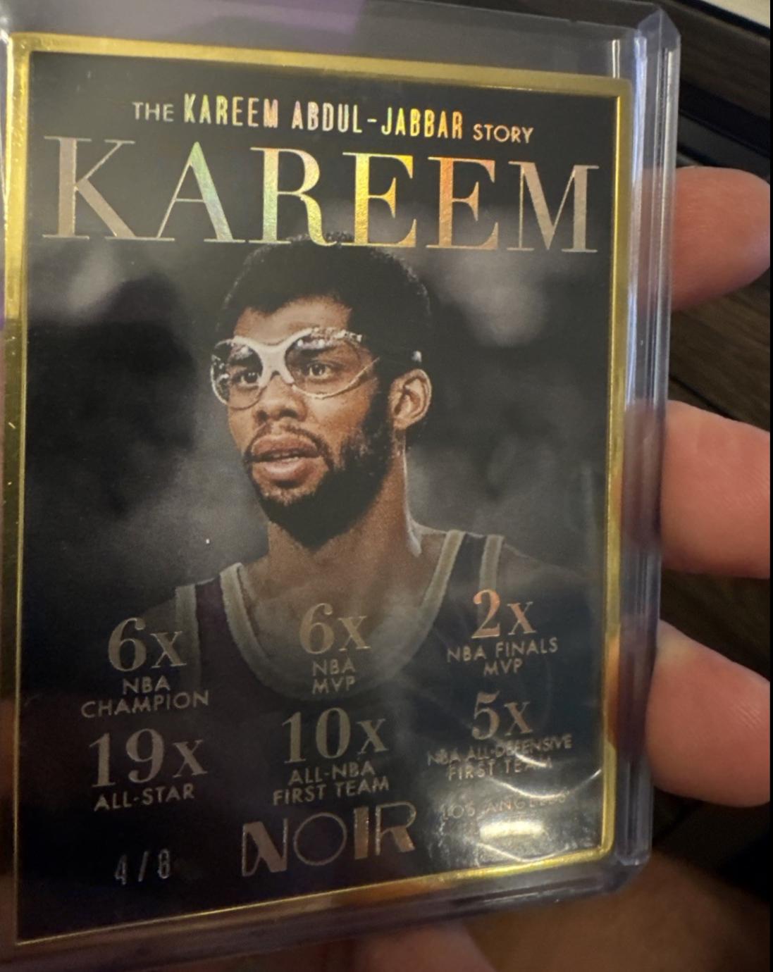 Kareem Abdul-Jabbar [Holo Gold FOTL] #250