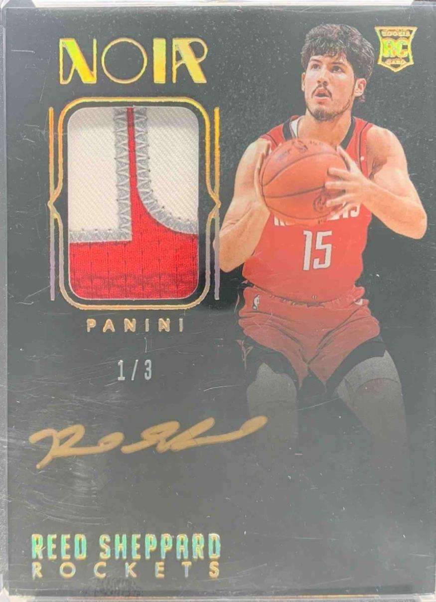 Reed Sheppard [Holo International Gold 10th Anniversary Patch Autograph] #381