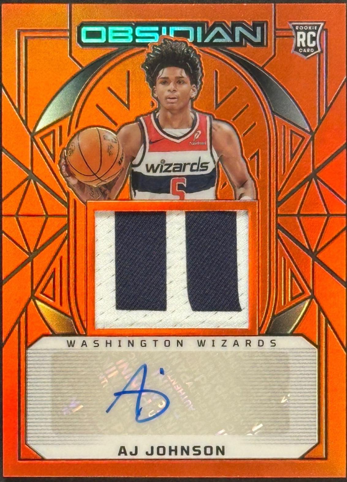AJ Johnson [Orange Autograph] #203