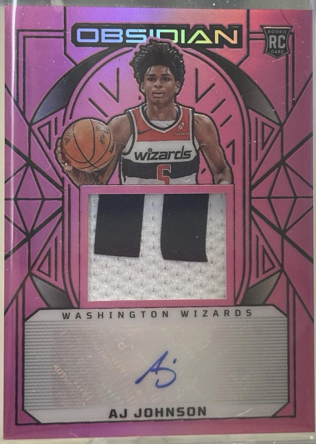 AJ Johnson [Pink Autograph] #203