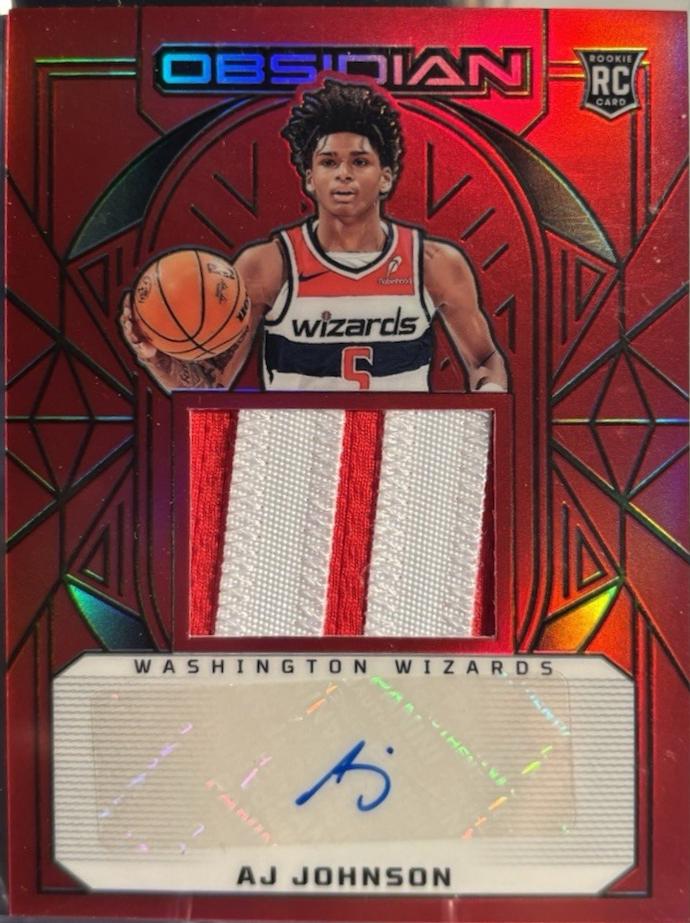 AJ Johnson [Red Autograph] #203