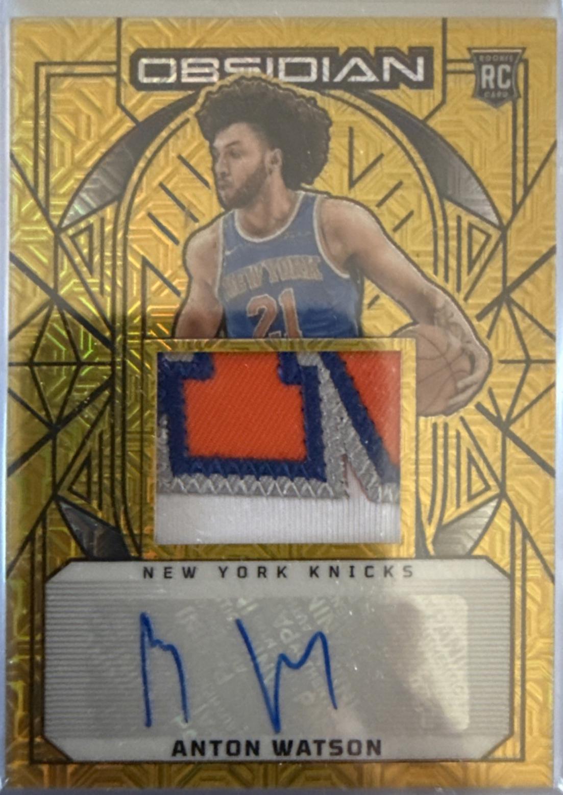 Anton Watson [Gold Autograph] #237