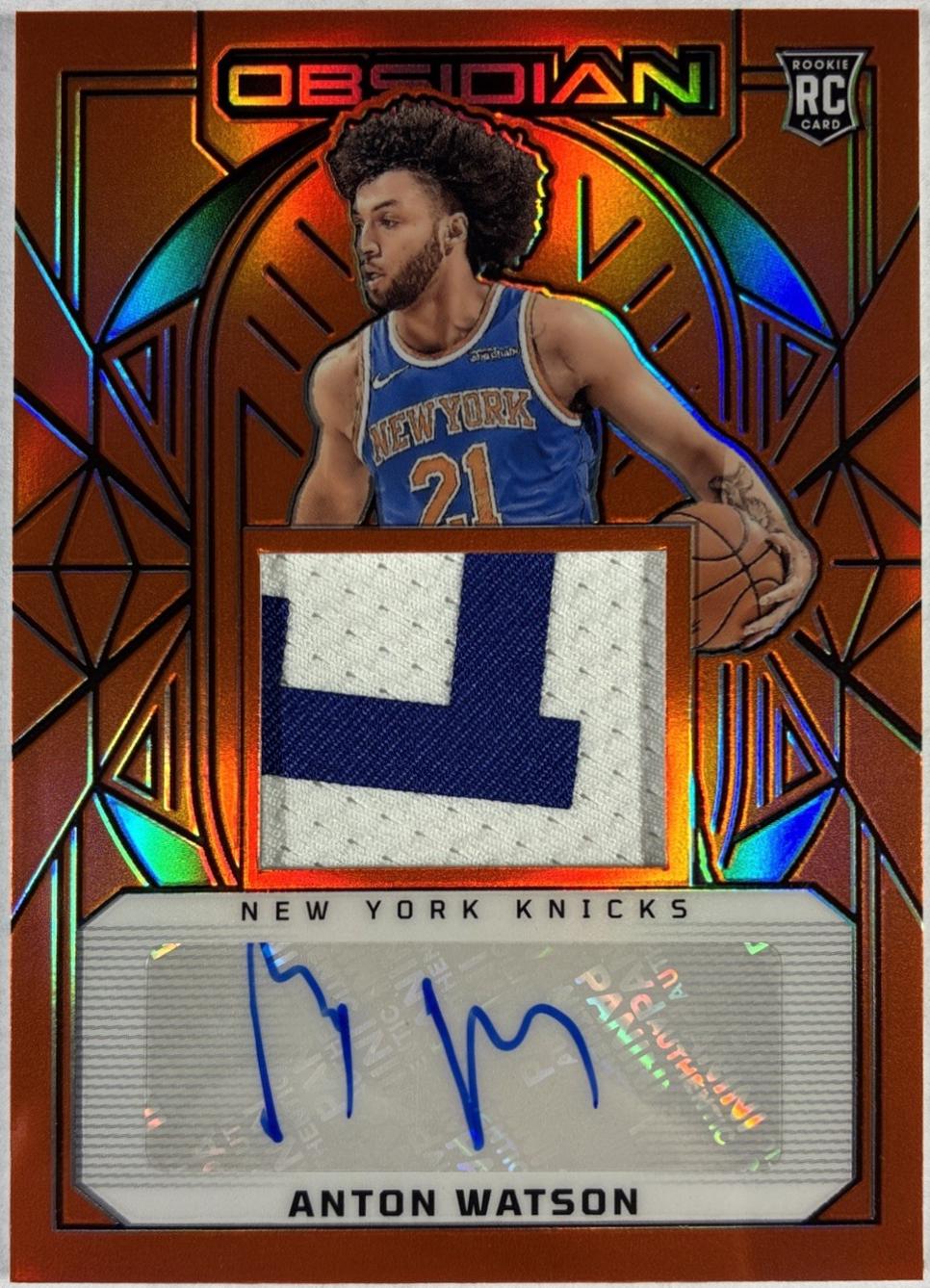 Anton Watson [Orange Autograph] #237
