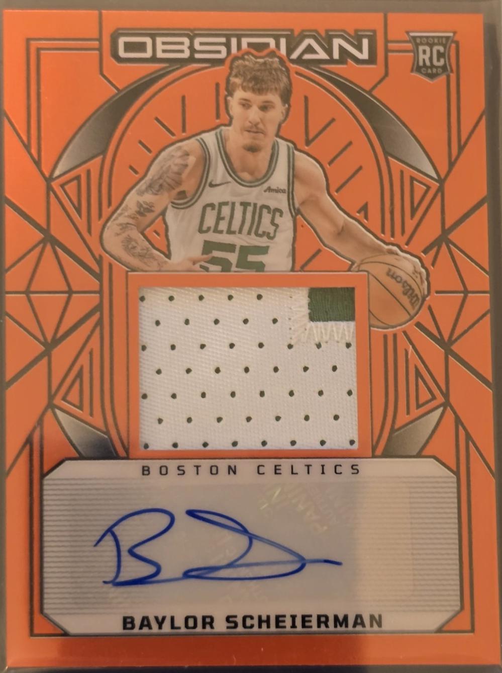 Baylor Scheierman [Rookie Jersey Autograph] #206