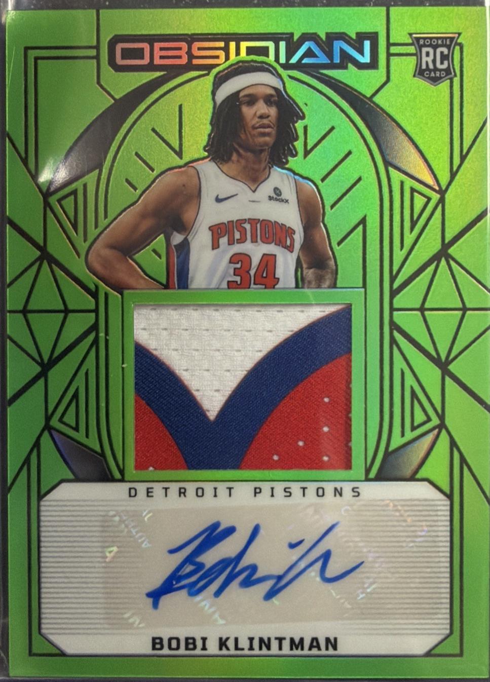 Bobi Klintman [Green Autograph] #216