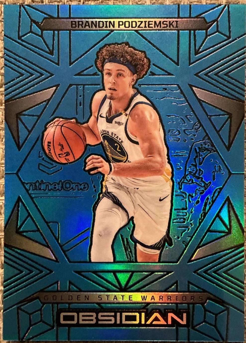 Brandin Podziemski [Blue] #101