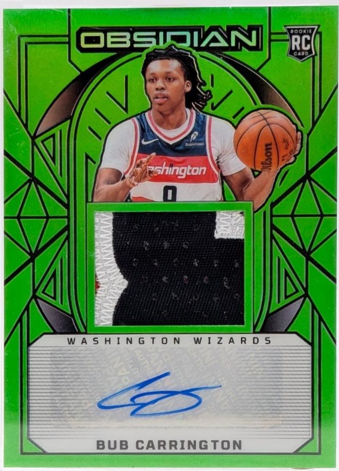 Bub Carrington [Green Autograph] #234