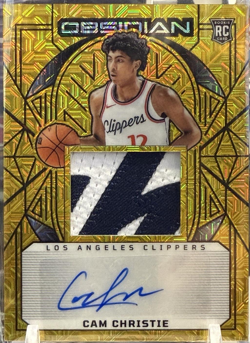 Cam Christie [Gold Autograph] #217