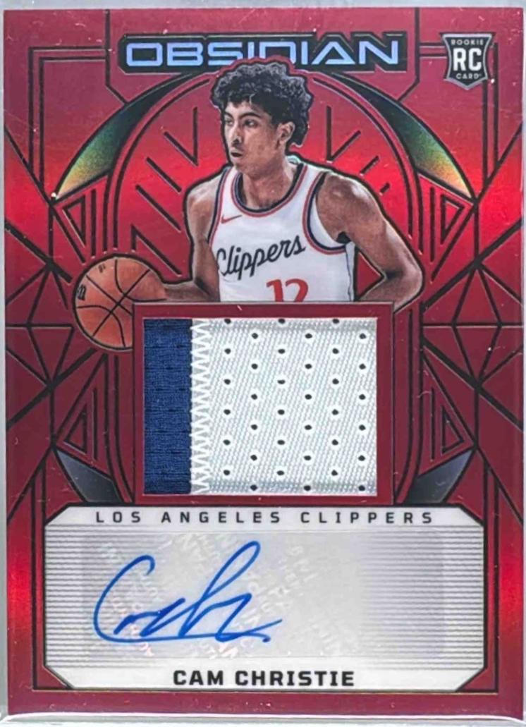 Cam Christie [Red Autograph] #217