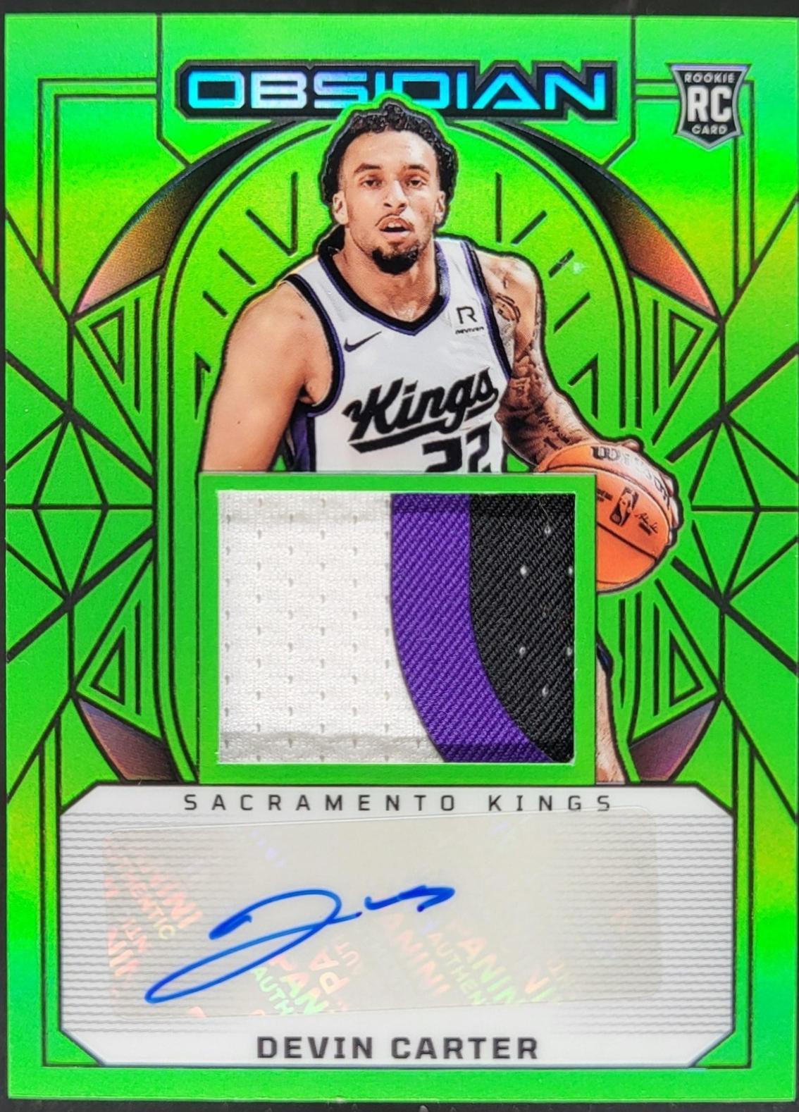 Devin Carter [Green Autograph] #204