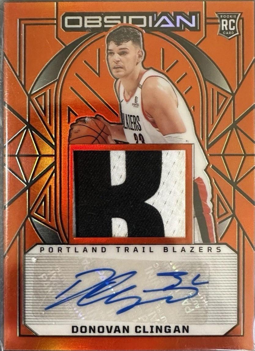 Donovan Clingan [Orange Autograph] #210