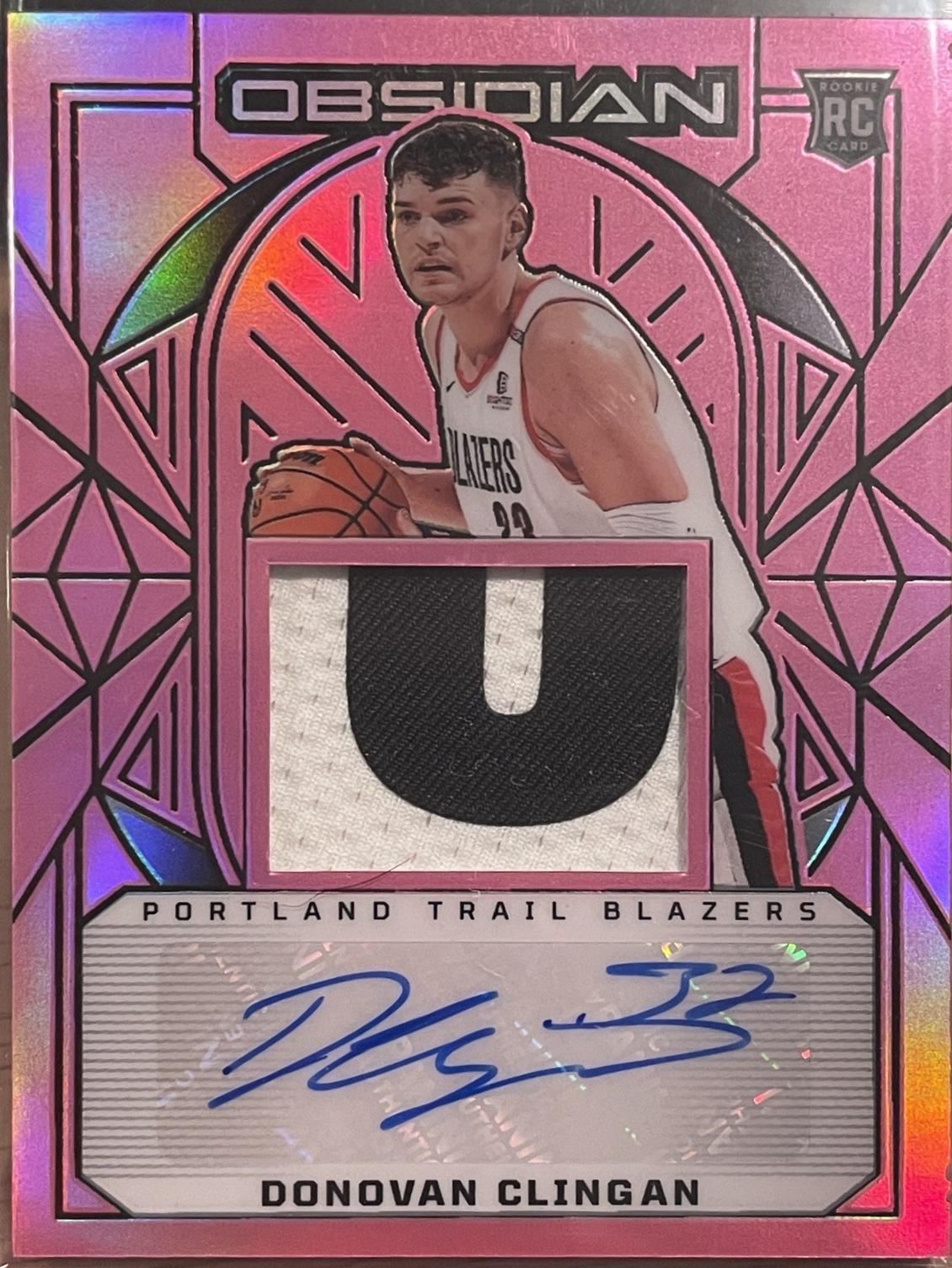 Donovan Clingan [Pink Autograph] #210