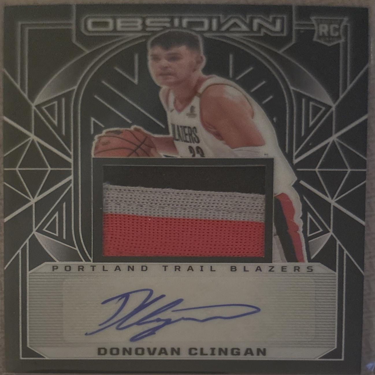 Donovan Clingan [Snowcapped Autograph] #210