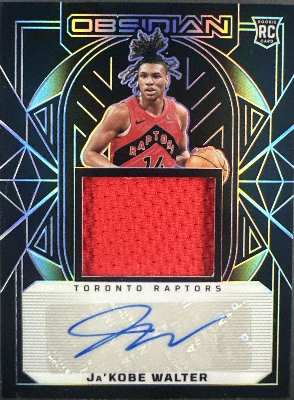 Ja'Kobe Walter [Rookie Jersey Autograph] #202