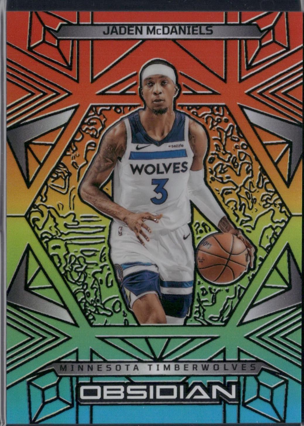Jaden McDaniels [Fire Ice] #49