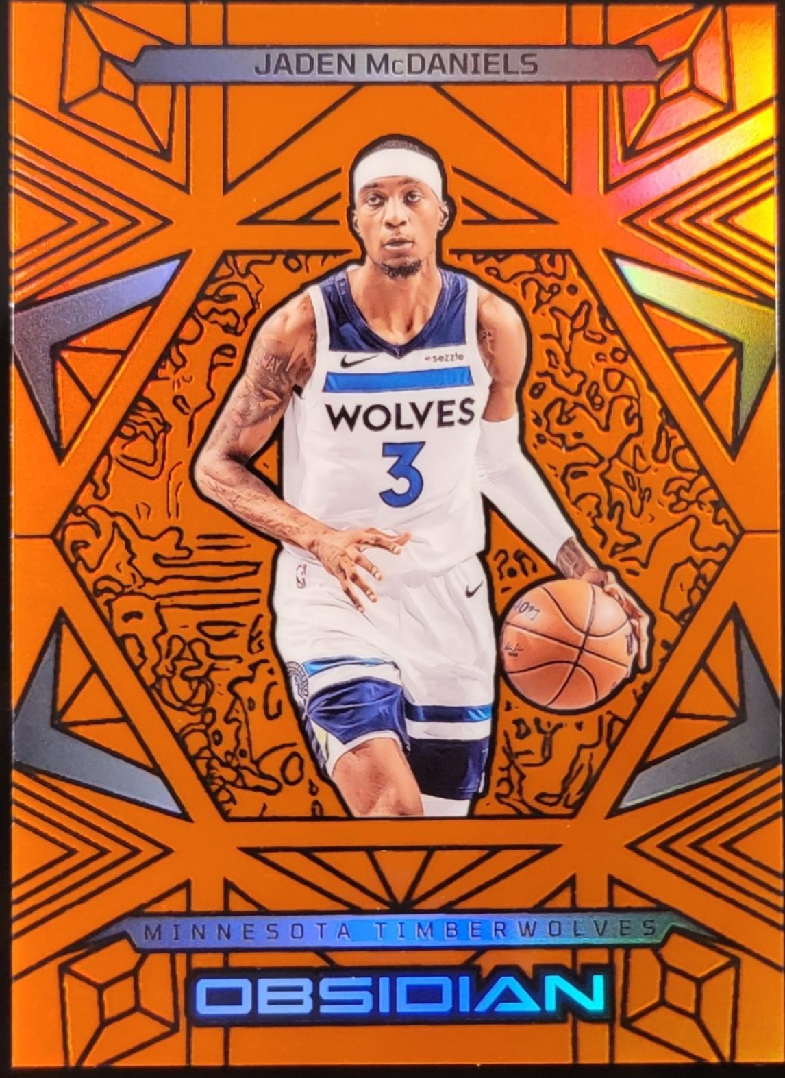 Jaden McDaniels [Orange] #49