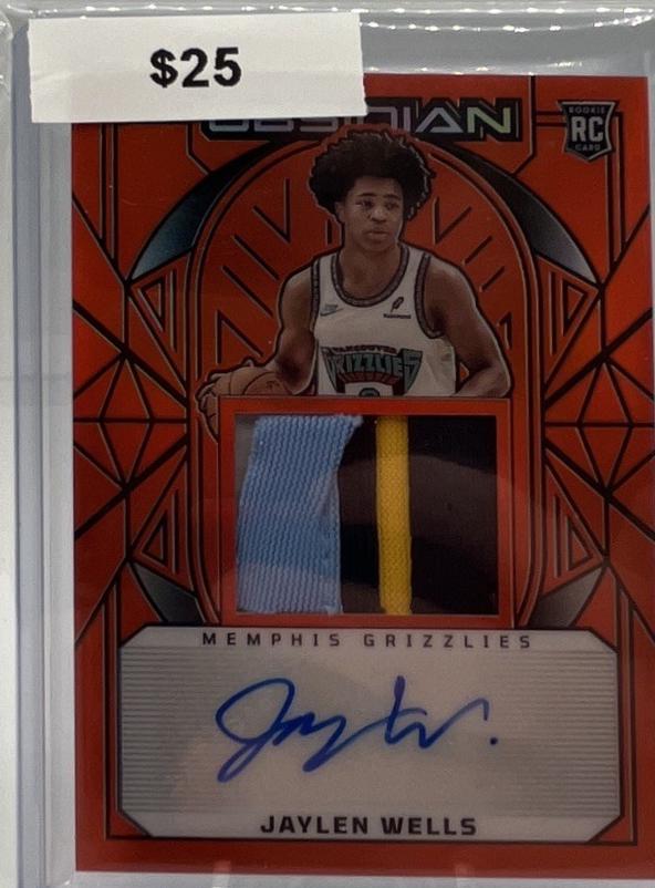 Jaylen Wells [Orange Autograph] #229