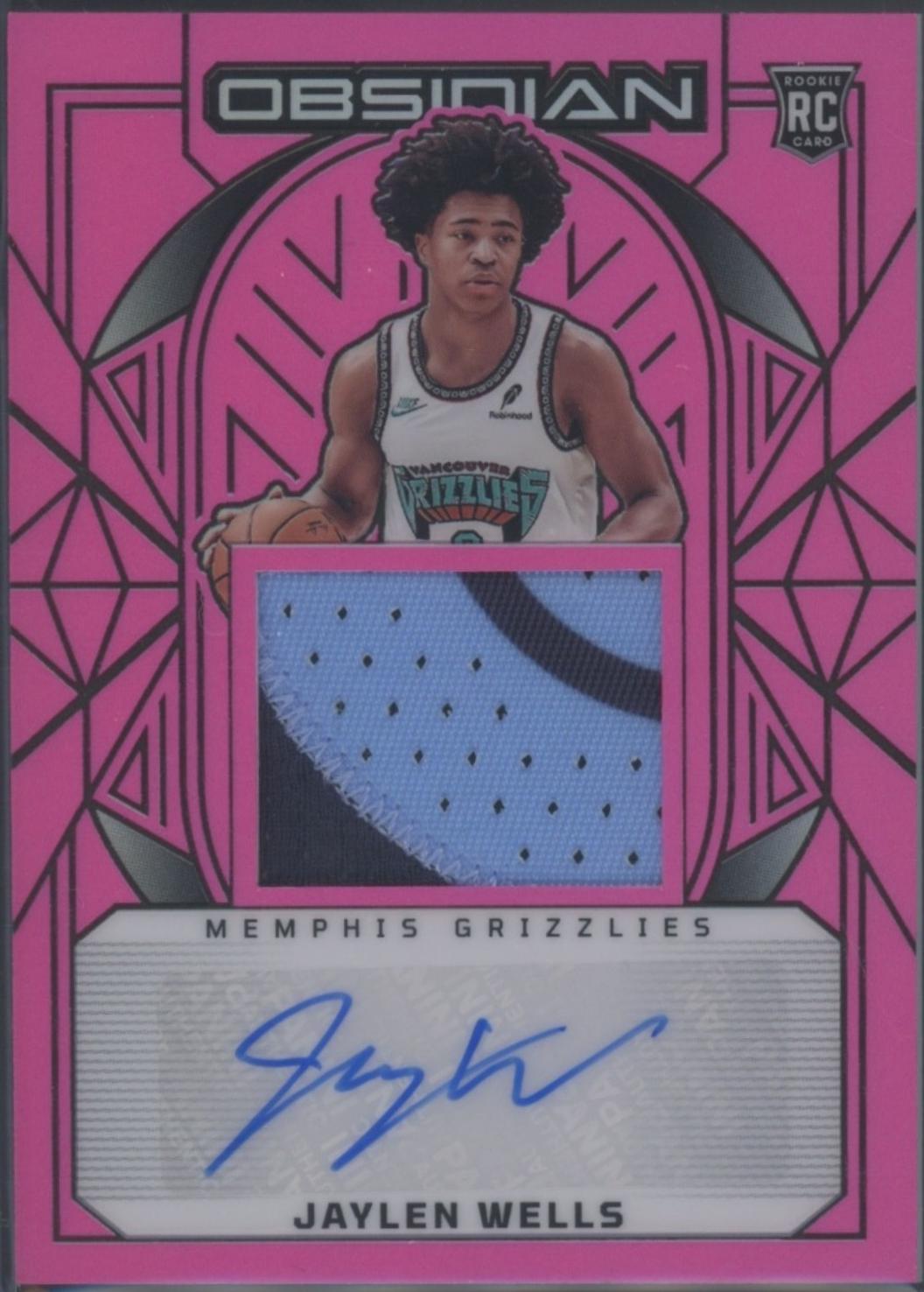 Jaylen Wells [Pink Autograph] #229