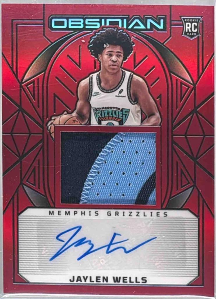 Jaylen Wells [Red Autograph] #229