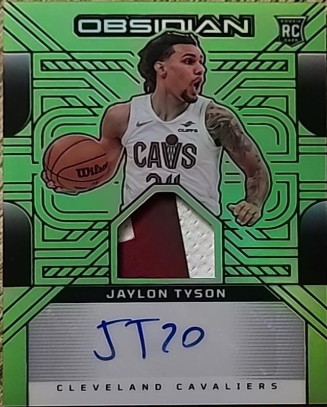 Jaylon Tyson [Green Autograph] #219