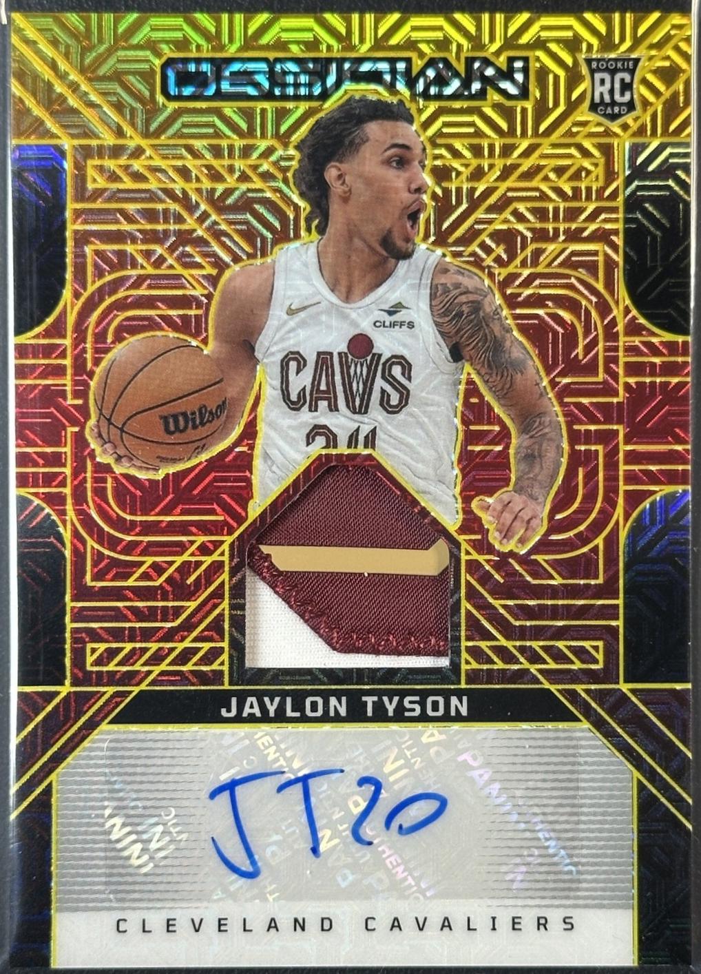 Jaylon Tyson [Molten Mojo Autograph] #219
